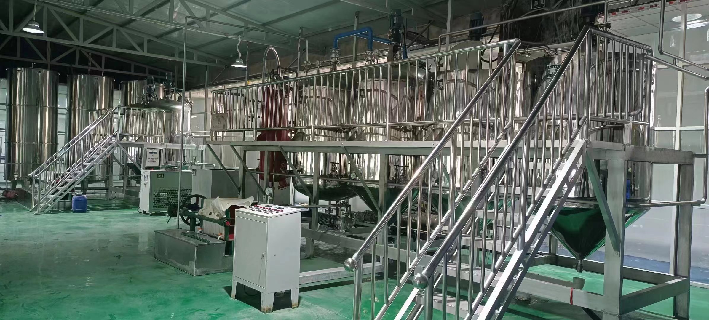 9.大豆油精煉車間